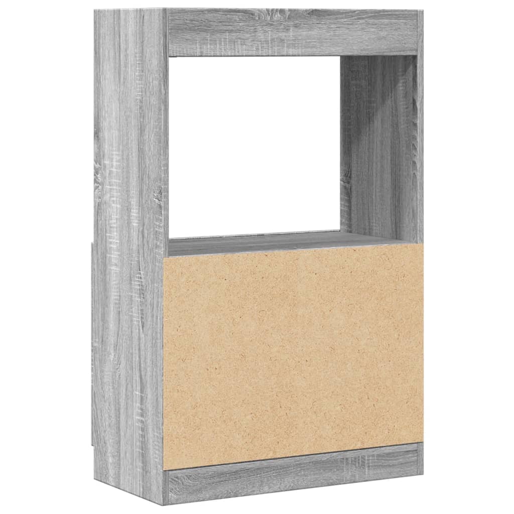 Skříň highboard šedá sonoma 63 x 33 x 100 cm kompozitní dřevo