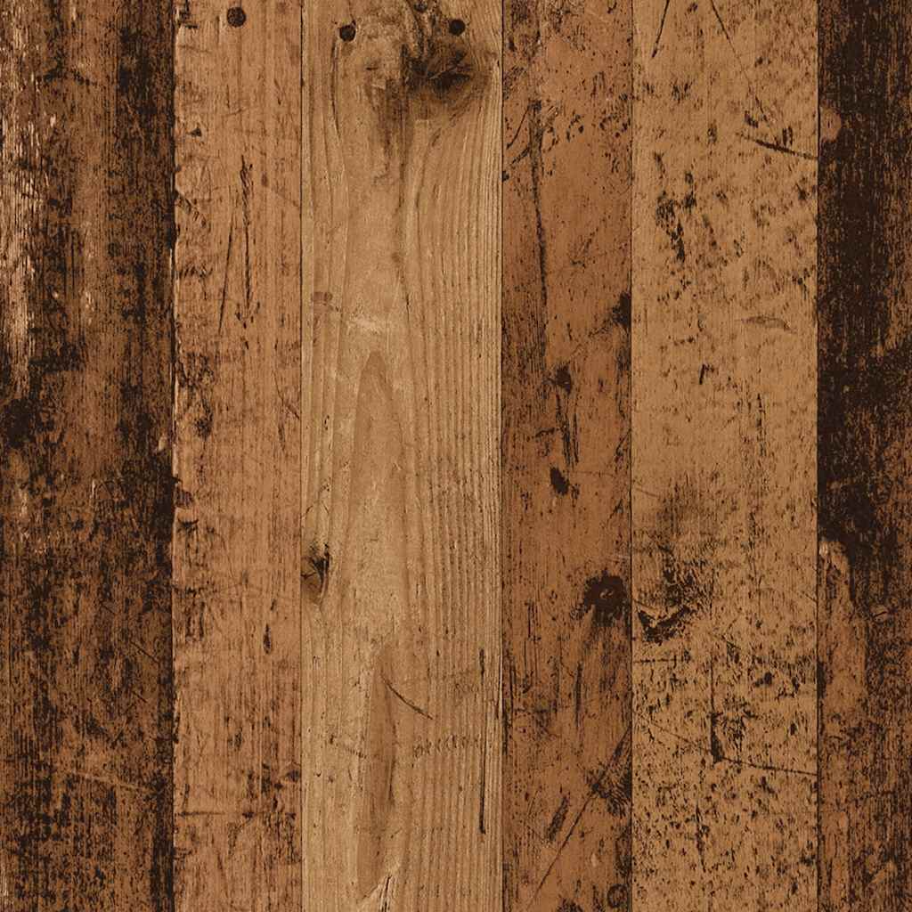 Knihovna old wood 50 x 25 x 104 cm kompozitní dřevo