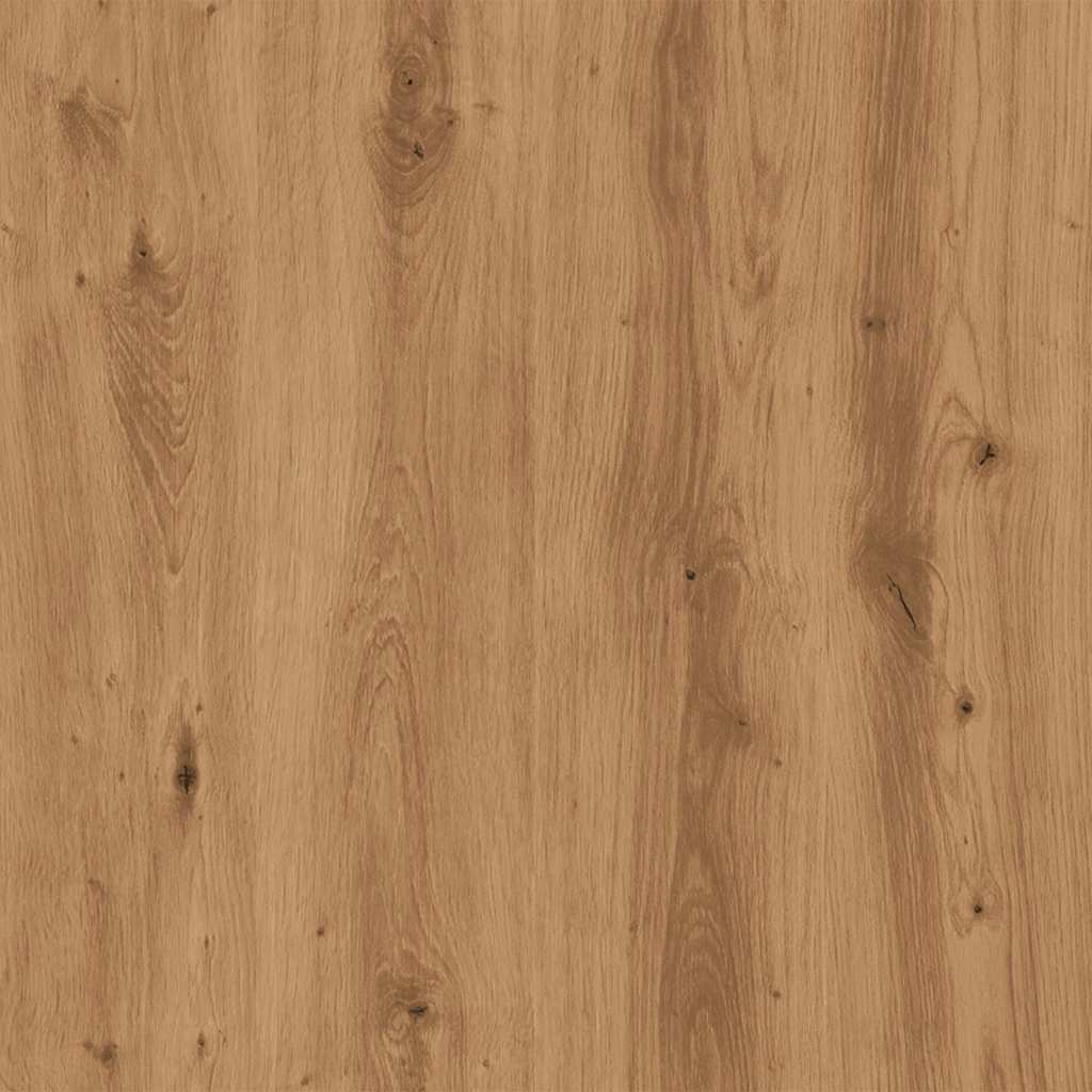 Lavice s botníkem dub artisan 102x32x50 cm Engineered Wood