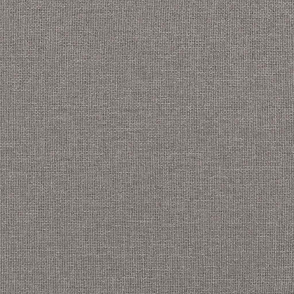 Polohovací křeslo taupe textil