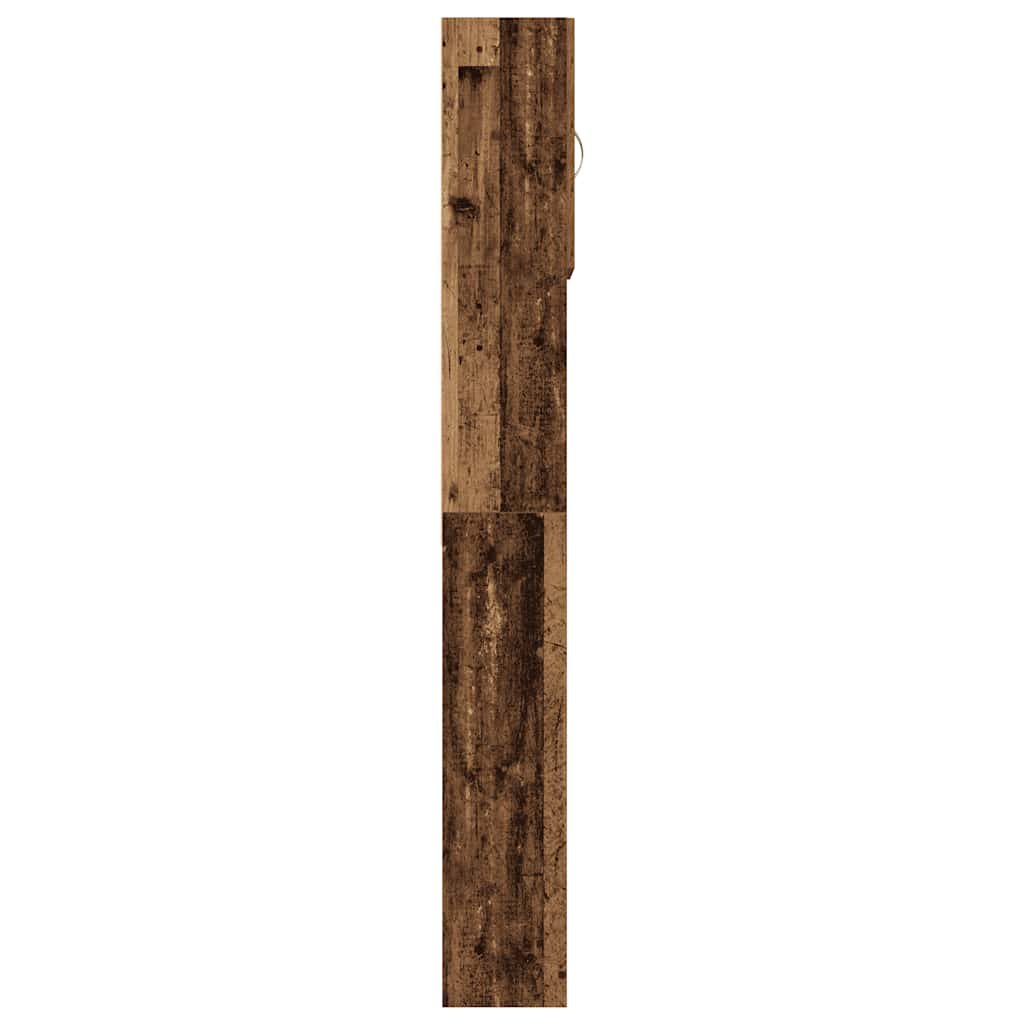 Skříňka na pračku Old Wood 64x24x190 cm Dřevěná konstrukce