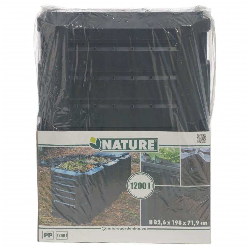 Nature Kompostér černý 1200 l 6071483