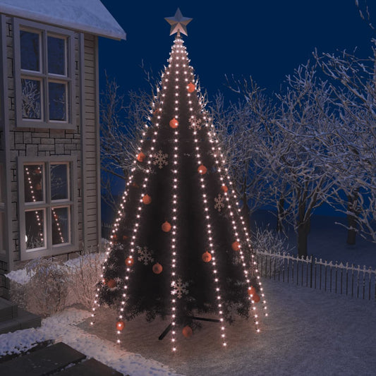 Světelná síť na vánoční stromek s 500 LED diodami 500 cm