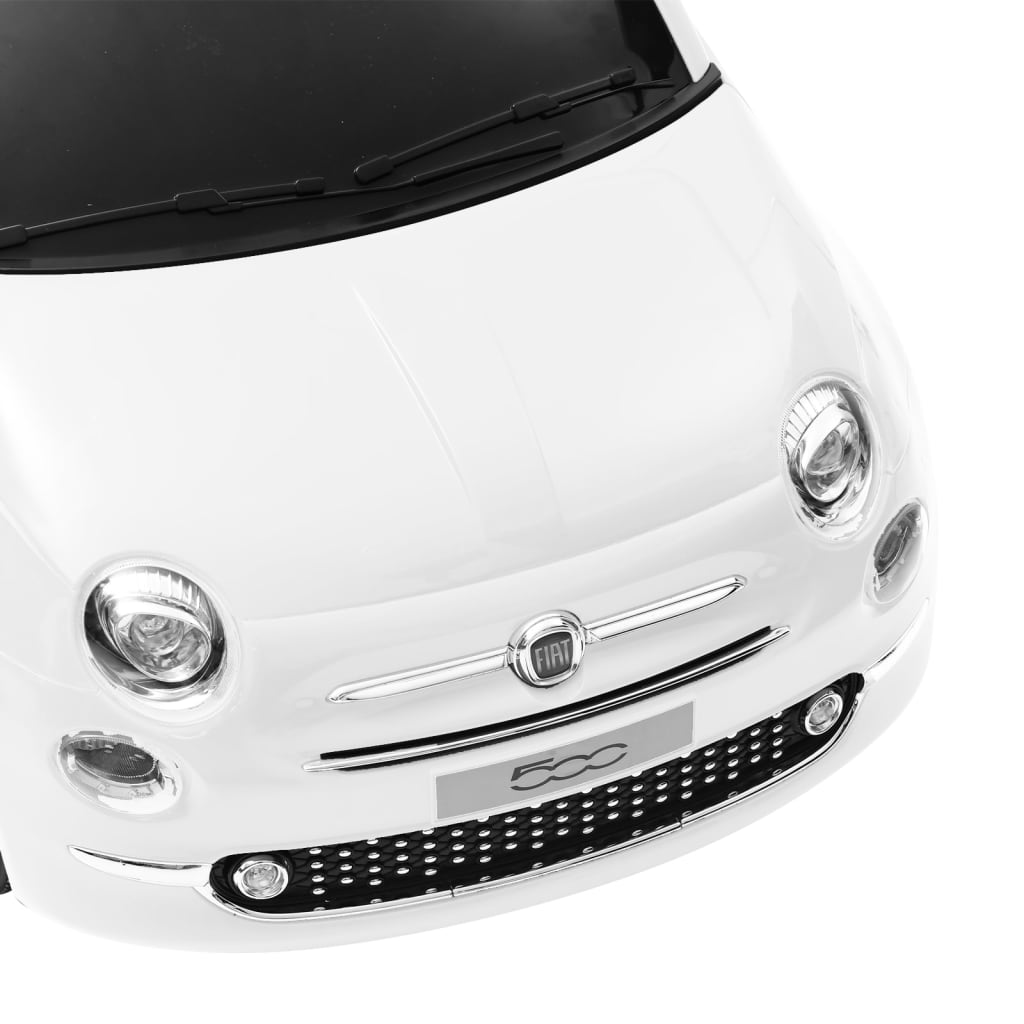 Dětské elektrické auto Fiat 500 bílé