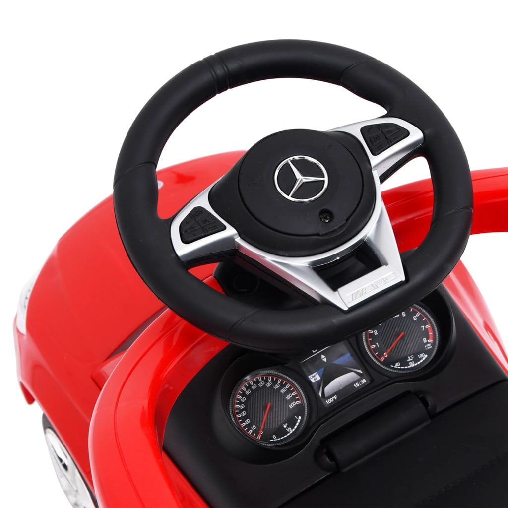 Odrážedlo Mercedes-Benz C63 červené