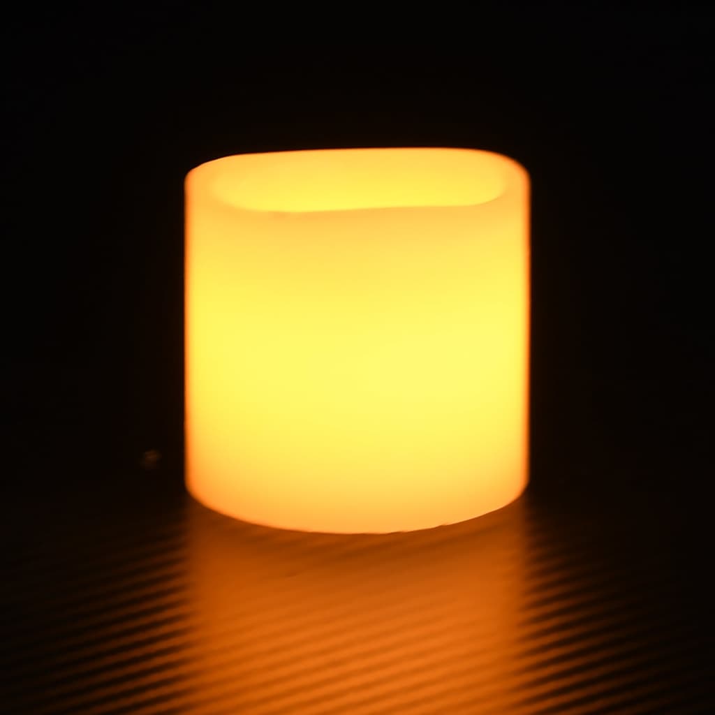 Elektrické LED svíčky 100 ks teplé bílé