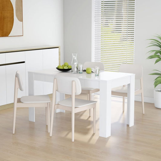 Jídelní stůl bílý 140 x 74,5 x 76 cm kompozitní dřevo