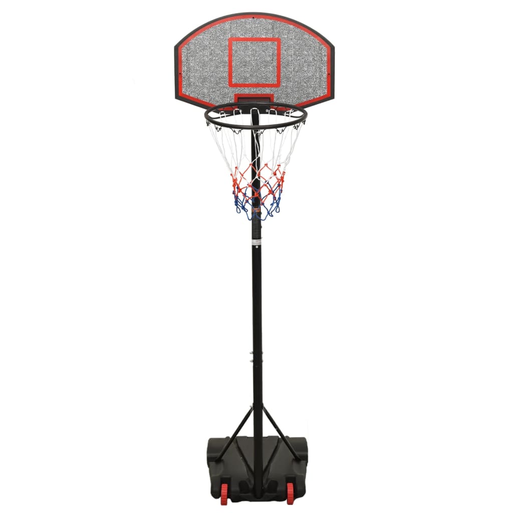 Basketbalový koš černý 216–250 cm polyethylen