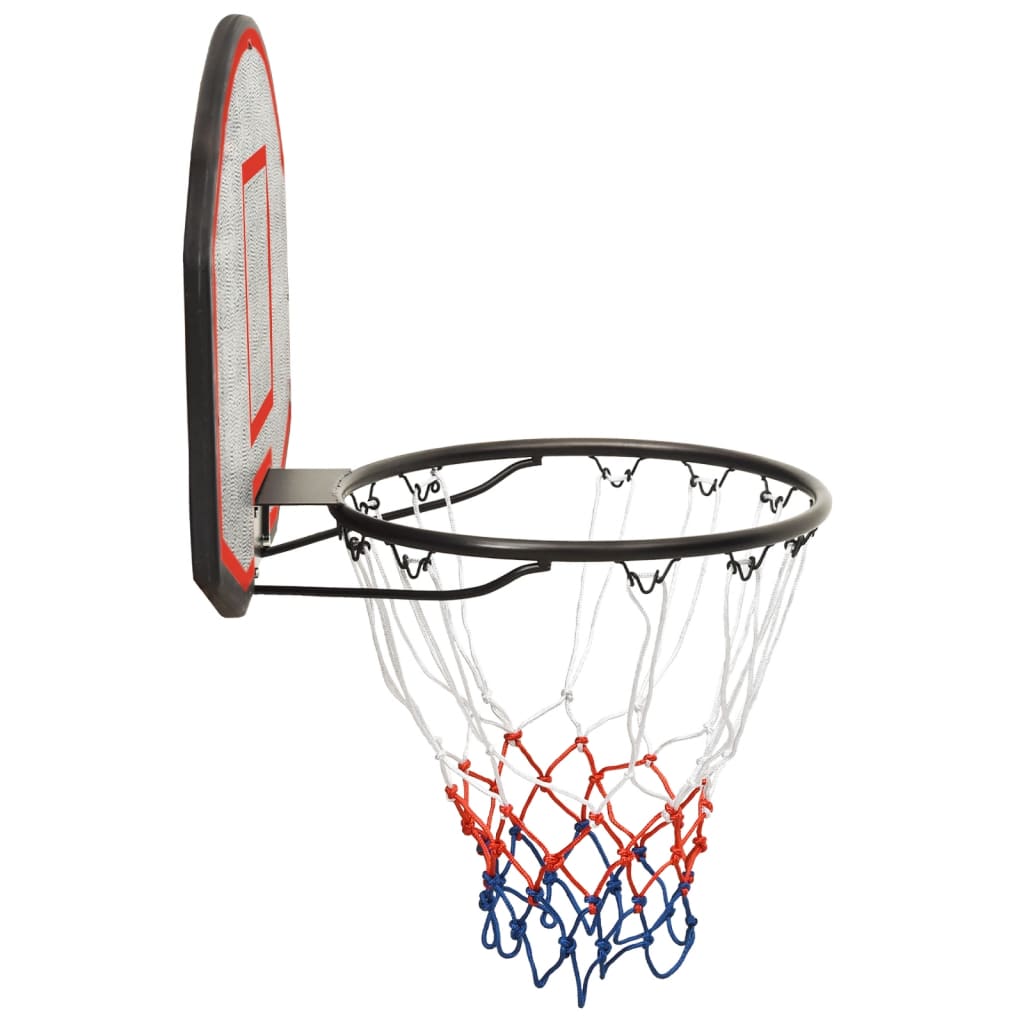 Basketbalový koš černý 71 x 45 x 2 cm polyethylen