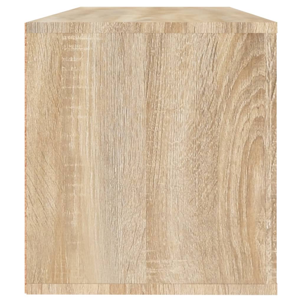 Nástěnný botník dub sonoma 100 x 35 x 38 cm kompozitní dřevo