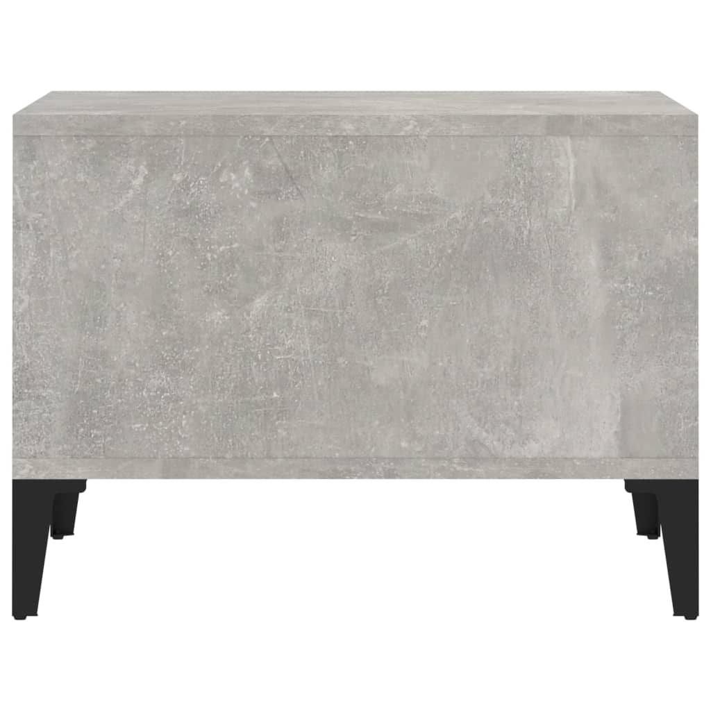 Konferenční stolek betonově šedý 60x50x36,5 cm kompozitní dřevo