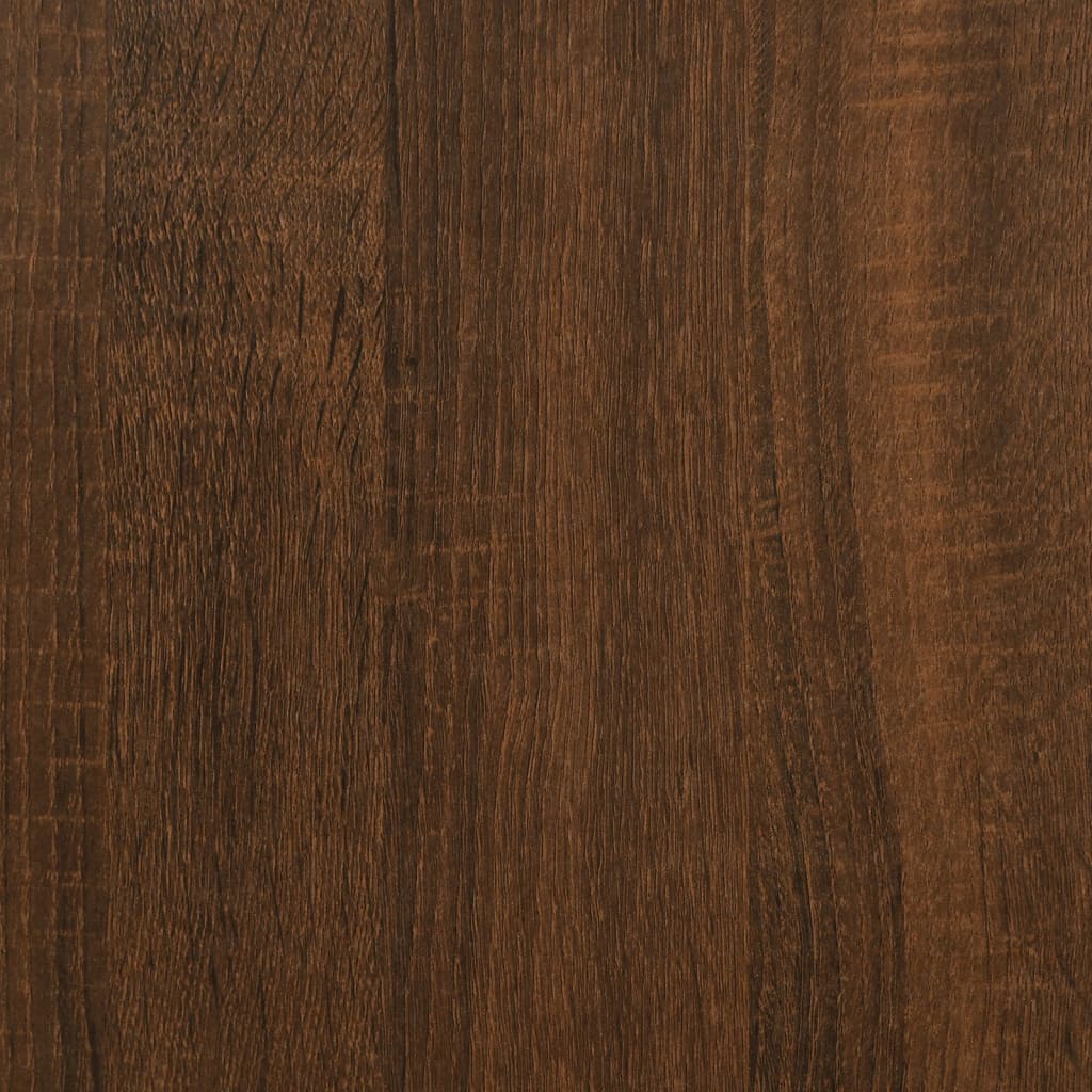 Příborník hnědý dub 60 x 35 x 70 cm kompozitní dřevo