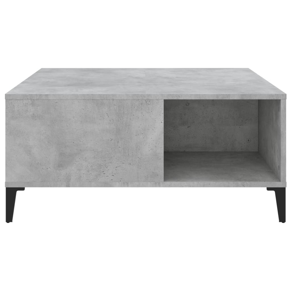 Konferenční stolek betonově šedý 80x80x36,5 cm kompozitní dřevo