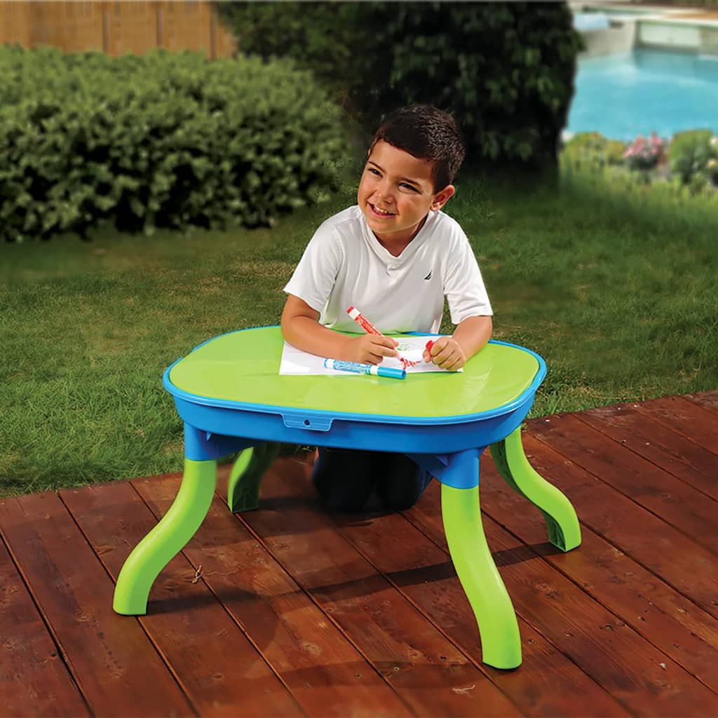 Dětský stůl na písek a vodu 3 v 1 67,5x52x38 cm polypropylen