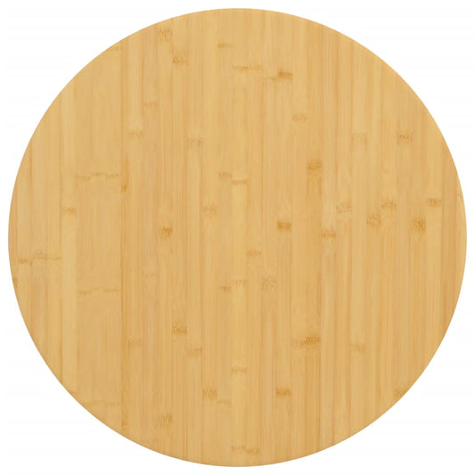 Stolní deska Ø 60 x 2,5 cm bambus