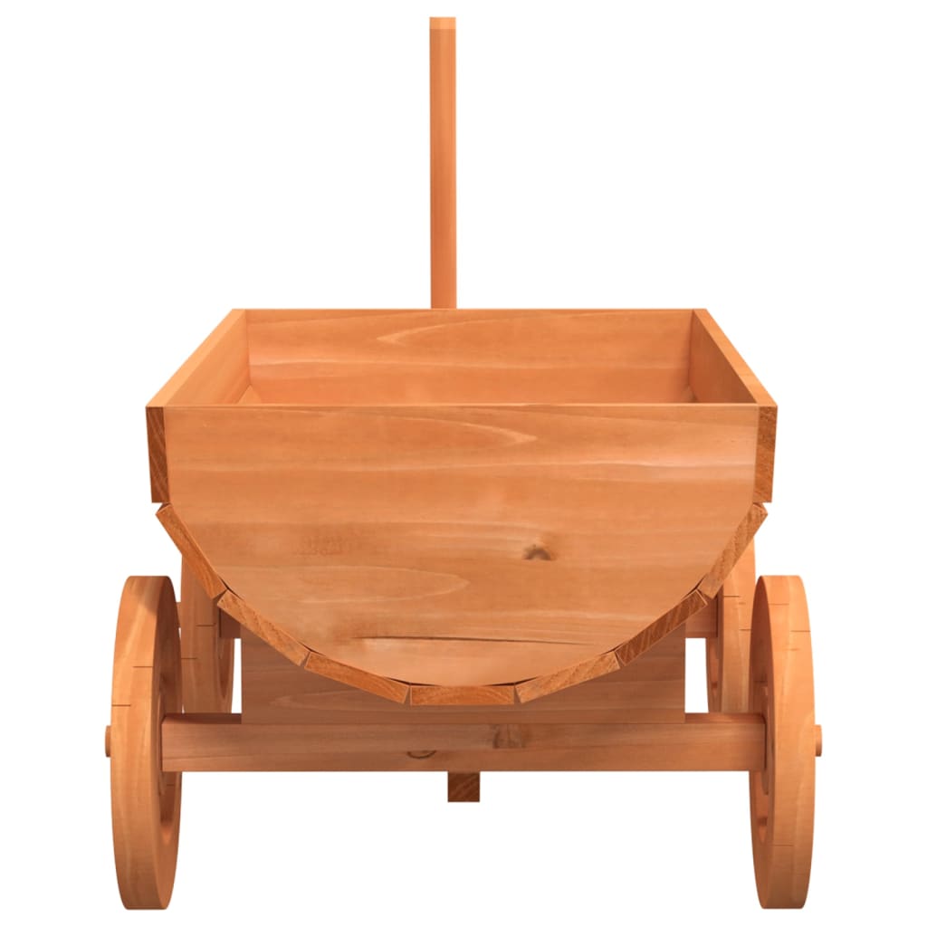 Dekorativní vozík 70 x 43 x 54 cm masivní jedlové dřevo