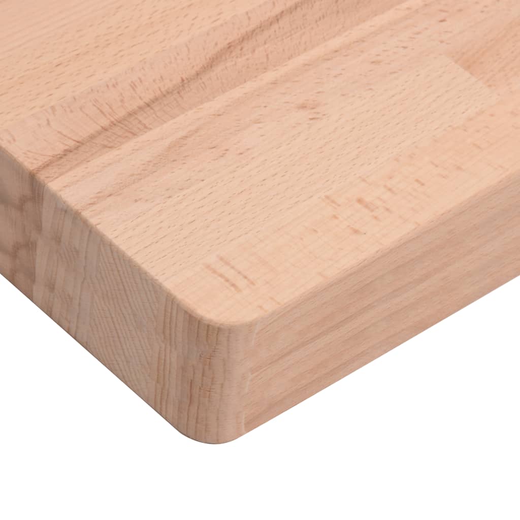 Koupelnová deska 100 x 60 x 4 cm masivní bukové dřevo